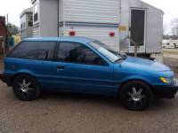 1991 Teal 3 Door Hatchback